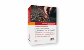 José Antonio García publica una nova obra sobre la incidència del concurs de creditors en les crisis familiars